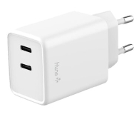 Ładowarka do smartfonów Hune Ładowarka sieciowa GaN 45W 2x USB-C+USB-A Forest Green
